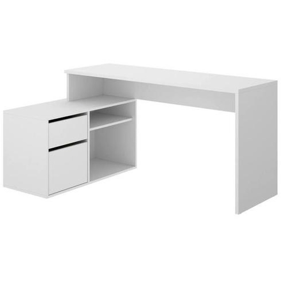 Bureau Ddiaw, 139x92h75 cm, Blanc