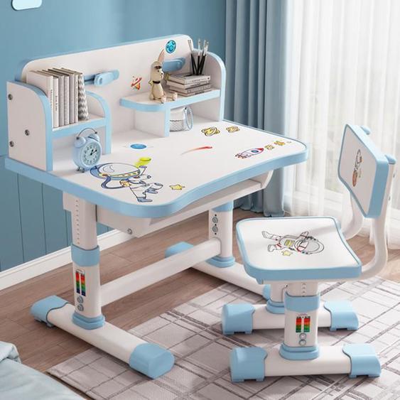 Bureau détude pour enfants avec chaises, bureau et bibliothèque pour enfants,table de devoirs détudiant,Réglable en hauteur