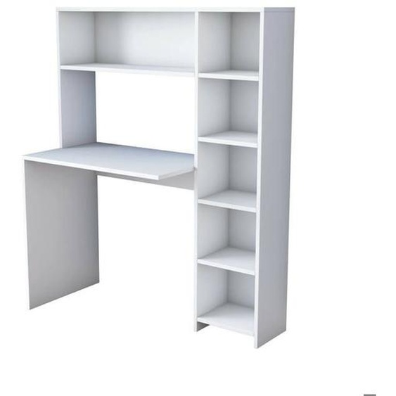 Bureau Dghin, 113x40h142 cm, Blanc