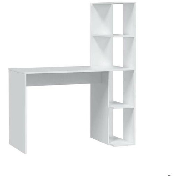 Bureau Dlup, 110x50h136 cm, Blanc