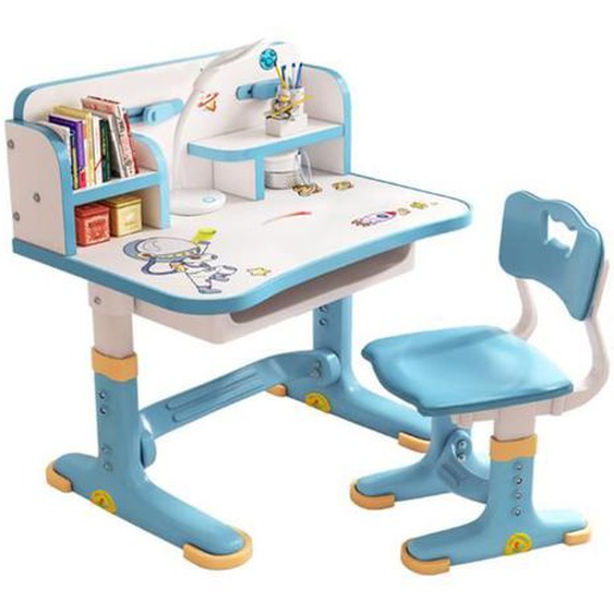 Bureau Enfant, Ensemble Bureau et Chaise pour Enfants avec Réglable en Hauteur, tables et chaises dapprentissage pour enfants