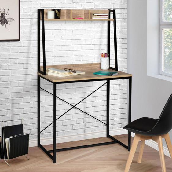 Bureau Étagère Droit Detroit Design Industriel