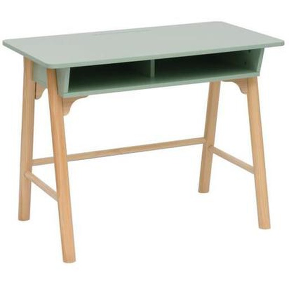 Bureau pour enfants Rebecca Mobili Luan 70x90x50 MDF Pin Vert deau Marron