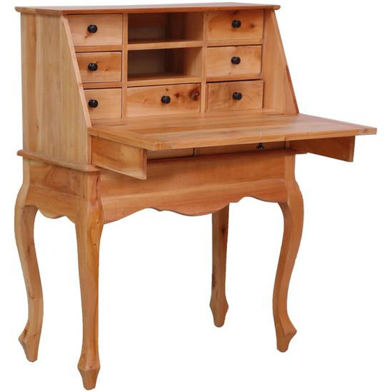 Bureau secrétaire 78x42x103 cm Bois dacajou massif