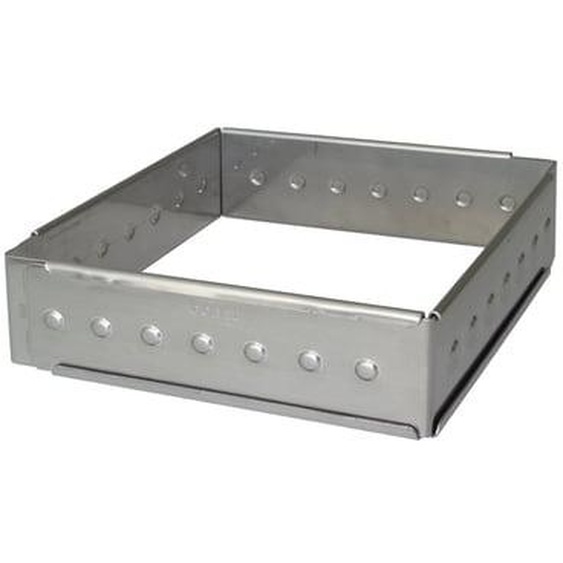 Cadre à opéra extensible inox L16 x H4,5 cm