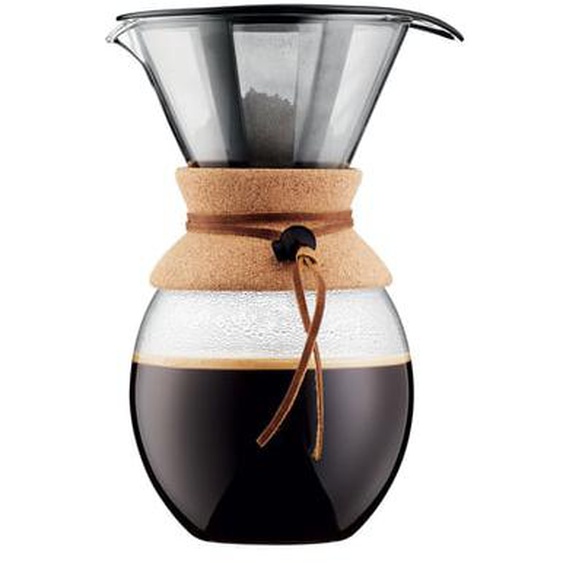 Cafetière avec filtre pour over 12 tasses 1,5 l en