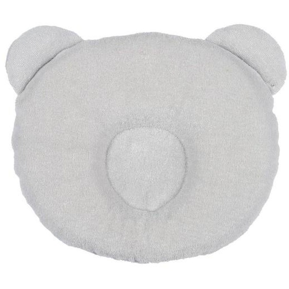 Cale Tête Bébé Ptit Panda - 0-6 Mois - Respirant - Luttre Contre Plagiocéphalie - 21x19cm Gris Gris