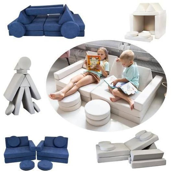 Blocs en mousse Canapé Sofa Lit Modulaire pour Enfants 5