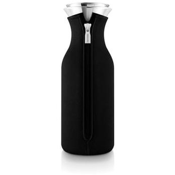 Carafe frigo stop goutte isolante noir 100 cl