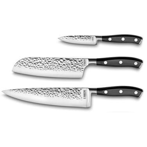 Carbon - Set de 3 couteaux de cuisine