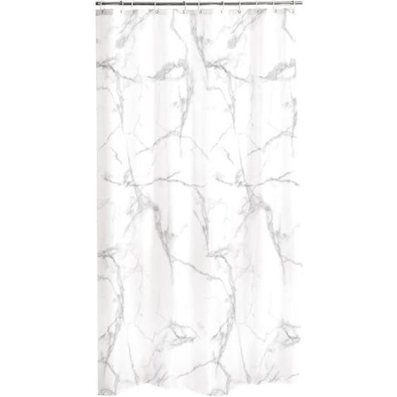 Rideau de douche - L3C - Marbre - Polyester - 180x200 cm - Contemporain