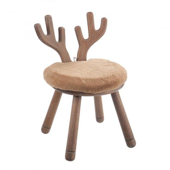 Chaise en bois ZAZA Cerf