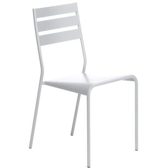 Chaise Facto - 01 blanc coton