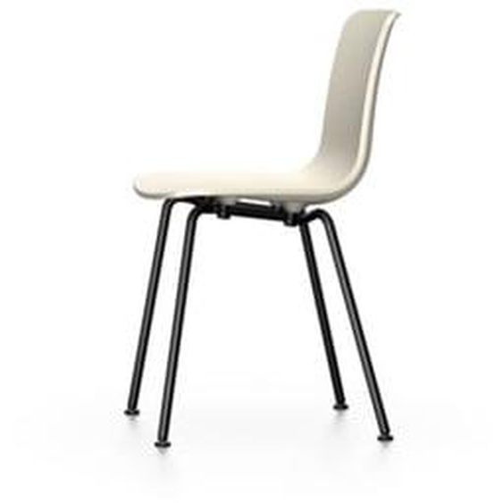 Chaise HAL Tube - warmgrey - revêtement deep black