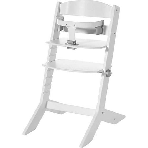 Chaise Haute Bébé Réglable - Geuther - Syt Blanche - A Partir De 6 Mois - Jusquà 3 Ans - Poids Jusquà 15 Kg Blanc