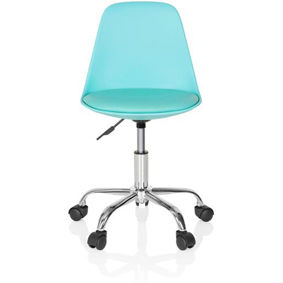 Chaise haute / fauteuil pivotant FANCY II turquoise hjh OFFICE