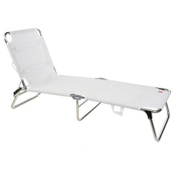 Chaise longue Amigo - argenté