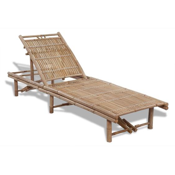 Chaise longue Bambou