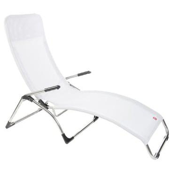 Chaise longue Fiam Samba - argenté