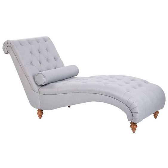 Chaise longue grise MURET