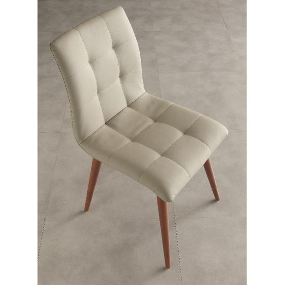 Chaise scandinave FINLAND polyuréthane beige