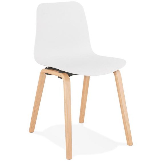 Chaise scandinave GOUJA blanche - Chaise design