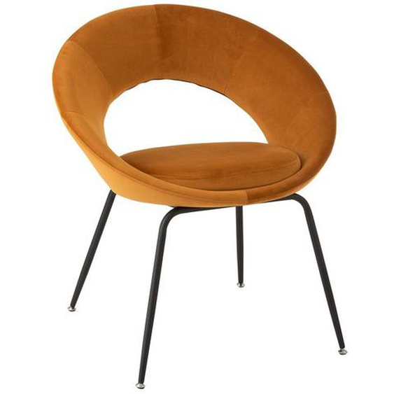 Chaise TROE Ronde avec Trou  / Ocre