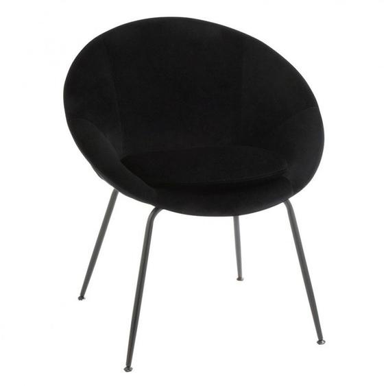 Chaise TROE Ronde  / Noir