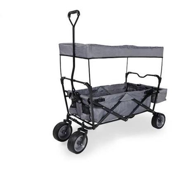 Chariot Pliant Paxi Pinolino - Gris - Pour Enfants À Partir De 18 Mois - Pare-soleil Compris Gris