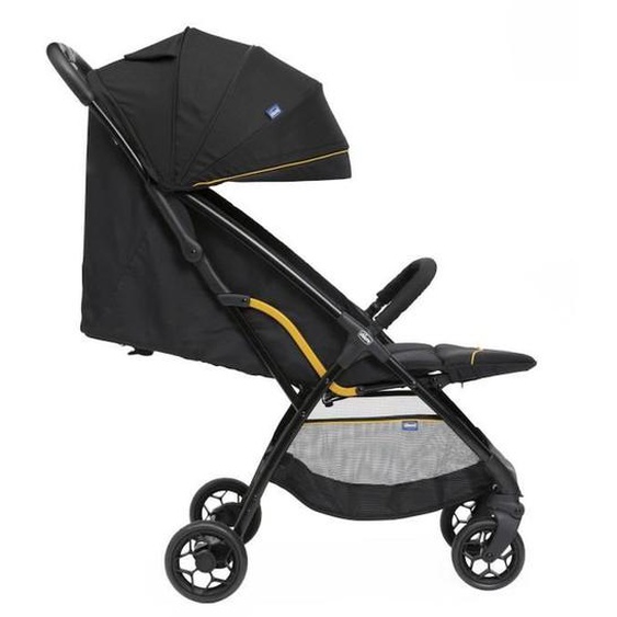 Chicco Poussette Glee Unven - 4 Roues - Noir Noir