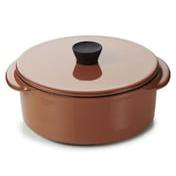 Cocotte avec couvercle Caractère Culinaire porcelaine cannelle 25 cl