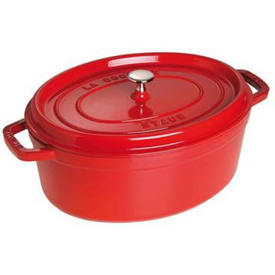 Cocotte fonte ovale Cherry 37 cm 8 L