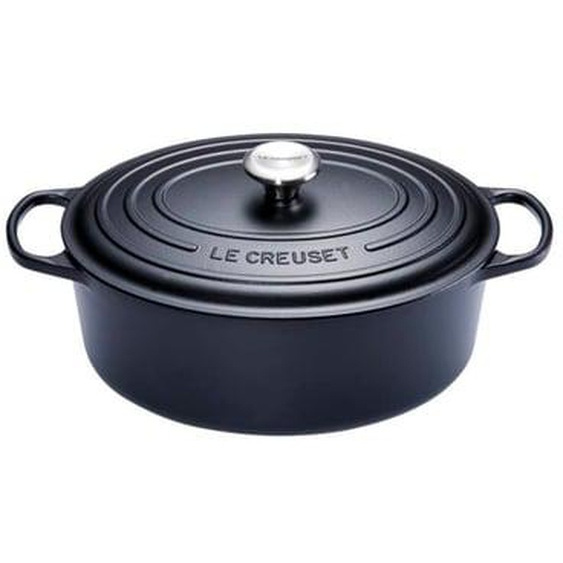 Cocotte ovale 31cm 6,3L noire