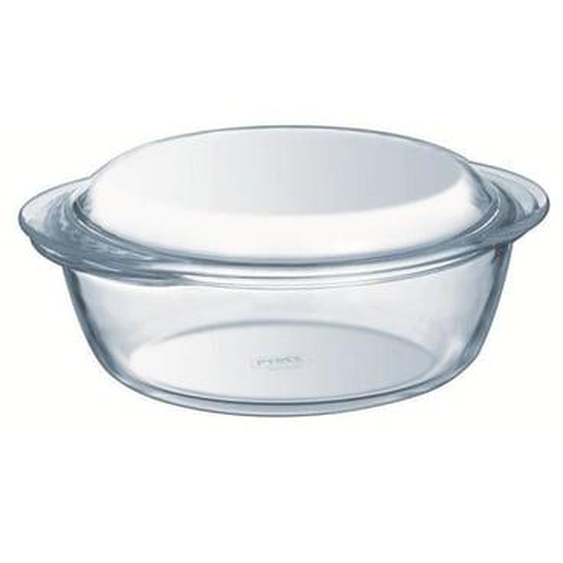 Cocotte ronde CLASSIC en verre 3,2L