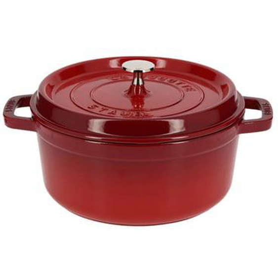 Cocotte ronde fonte Cherry 24 cm 3,8 L