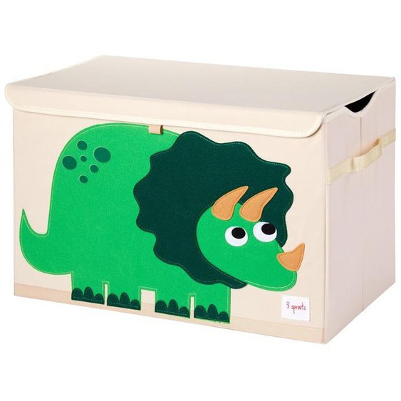 Coffre à jouets - 3 Sprouts - Dino - Bébé - Vert - Mixte