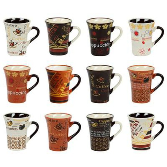 Coffret de 12 tasses à café Collector 8 cl