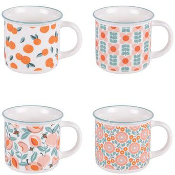 Coffret de 4 mugs Bellini 35 cl