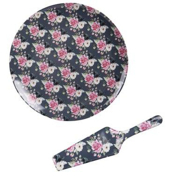 Coffret plat à tarte avec sa pelle Lily 31 cm