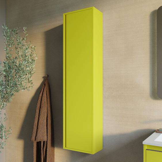 Colonne De Bain Vert Olive H140 Une Porte Installation Murale  Monaco