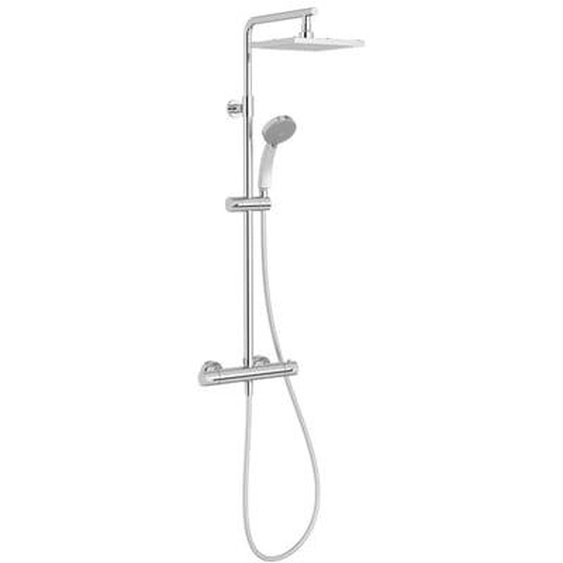 Colonne de douche thermostatique Colette 4 jets, Chrome