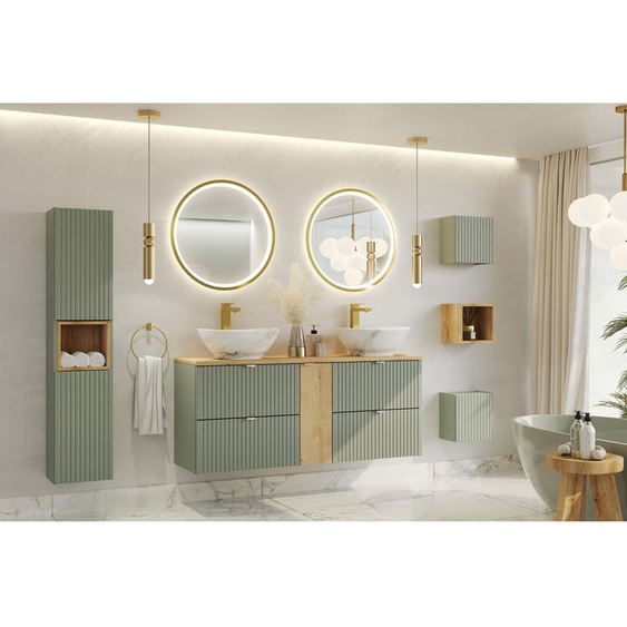 Bobochic - Colonne de salle de bain 140 cm YOUNA vert