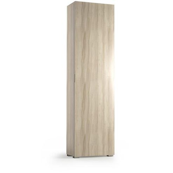 Colonne Polyvalente H 182cm 1 Porte Orme Effet Bois