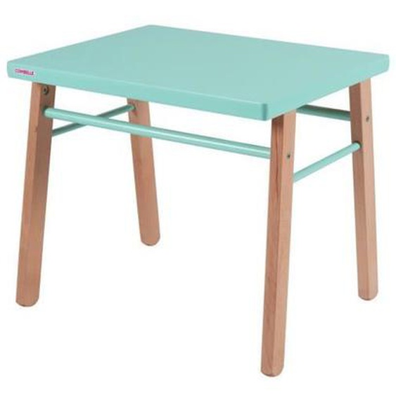 Combelle - Bureau enfant bicolore vert menthe - 50x43x40 cm