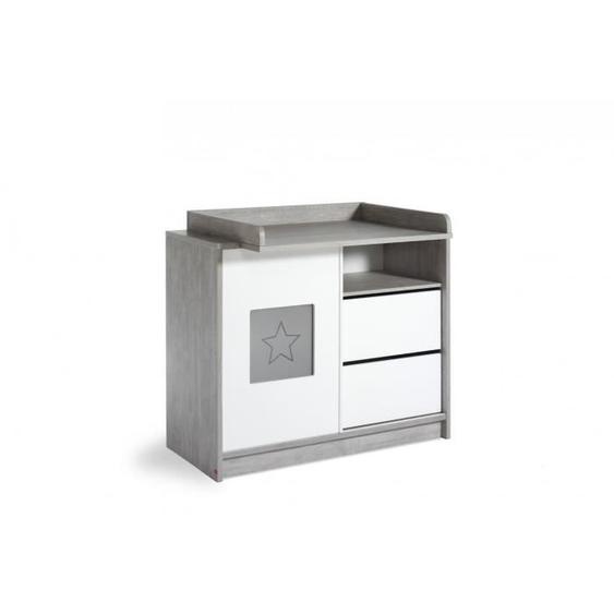 Commode à langer - SCHARDT - Eco Star - Bois - Blanc - Contemporain - Design