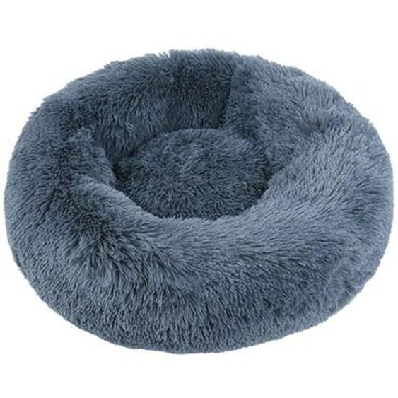 Corbeille ronde moelleuse gris bleu T50