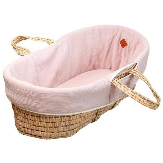 Couffin Bébé Avec Matelas Habillage Et Drap Housse Rose Taille Unique Rose