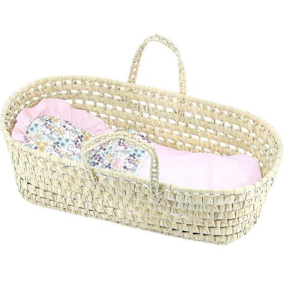 Couffin - Petitcollin - Liberty Rose - 50 Cm - Coton - Mixte Rose