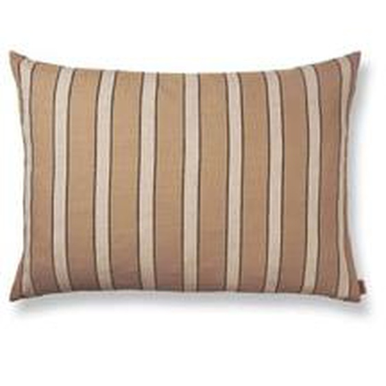 Coussin Brown Cotton - grand - lines