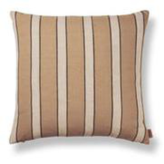 Coussin Brown Cotton - petite - lines